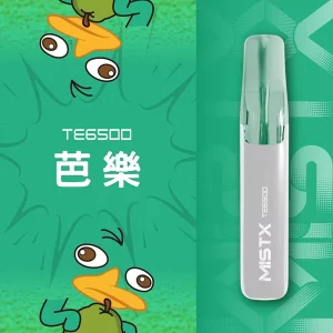 一次性電子煙 MISTX TE 鴨嘴獸｜6500 口｜550mAh可充電｜口味-芭樂