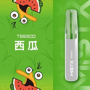 一次性電子煙 MISTX TE 鴨嘴獸｜6500 口｜550mAh可充電｜口味-西瓜